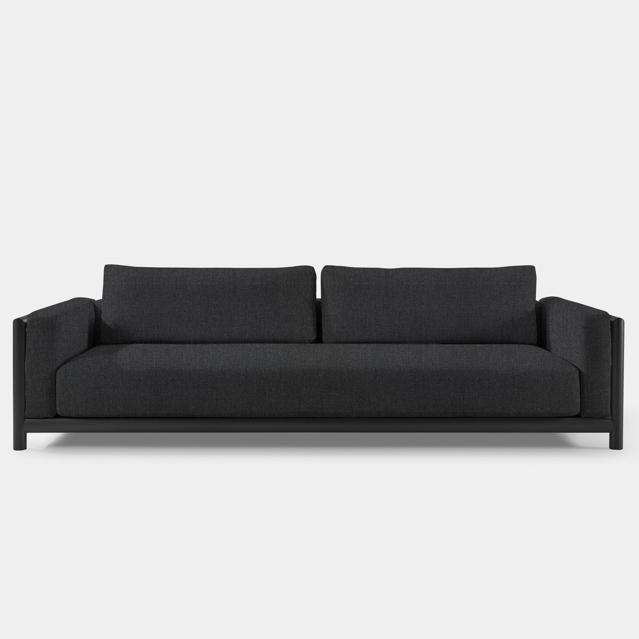 Harbour Moab Sofa 108" - Aluminum Asteroid / Panama Grafito