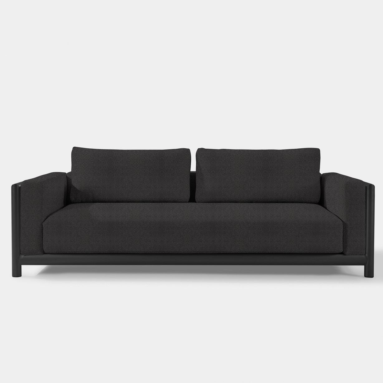 Harbour Moab Sofa 90" - Aluminum Asteroid / Riviera Slate