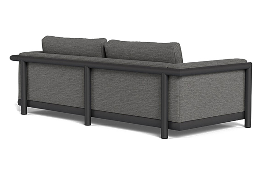 Harbour Moab Sofa 90" - Aluminum Bronze, Panama Cloud