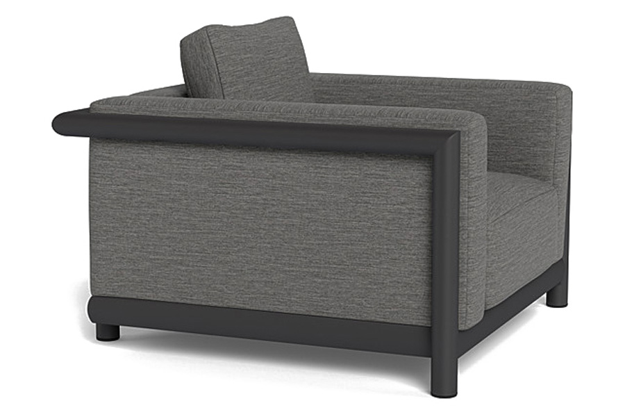 Harbour Moab Lounge Chair - Aluminum Asteroid, Copacabana Sand