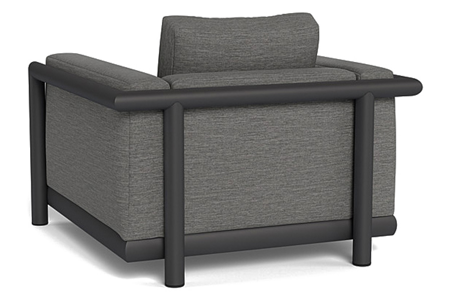 Harbour Moab Lounge Chair - Aluminum Asteroid, Copacabana Sand