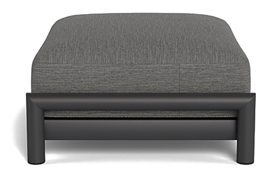 Harbour Moab Ottoman - Aluminum Bronze, Lisos Piedra