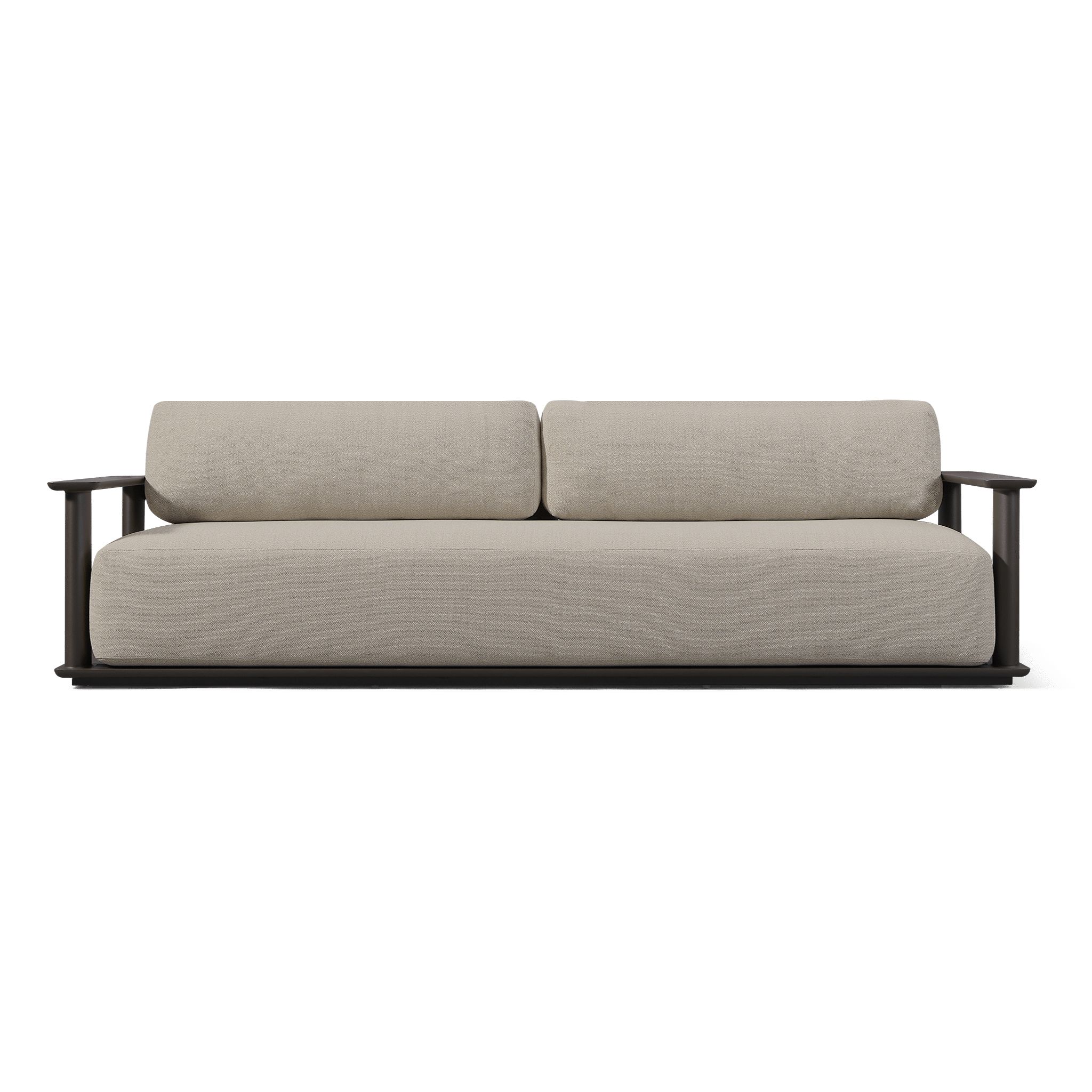 Harbour Newport Aluminum Sofa 108"