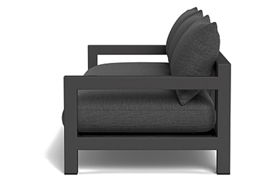 Harbour Pacific Aluminum 3 Seat Sofa - Aluminum Asteroid, Siesta Slate