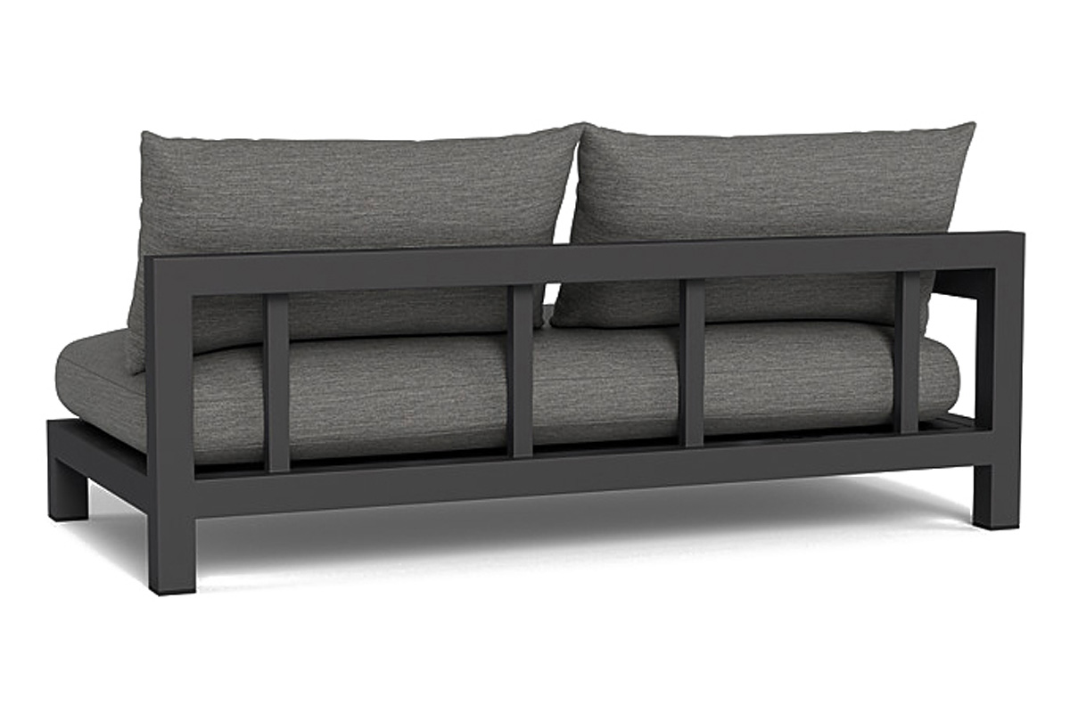Harbour Pacific Aluminum 2 Seat 1 Arm - Aluminum Asteroid, Copacabana Midnight
