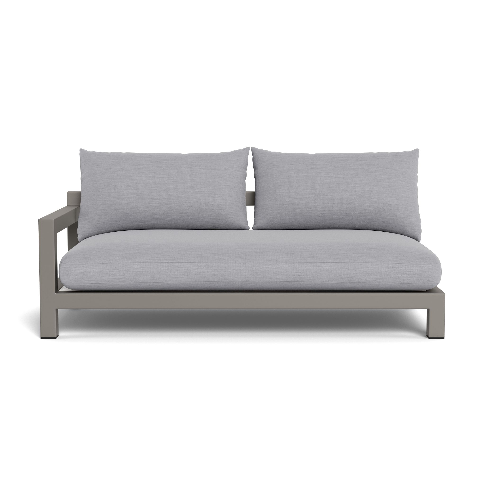 Harbour Pacific Aluminum 2 Seat 1 Arm