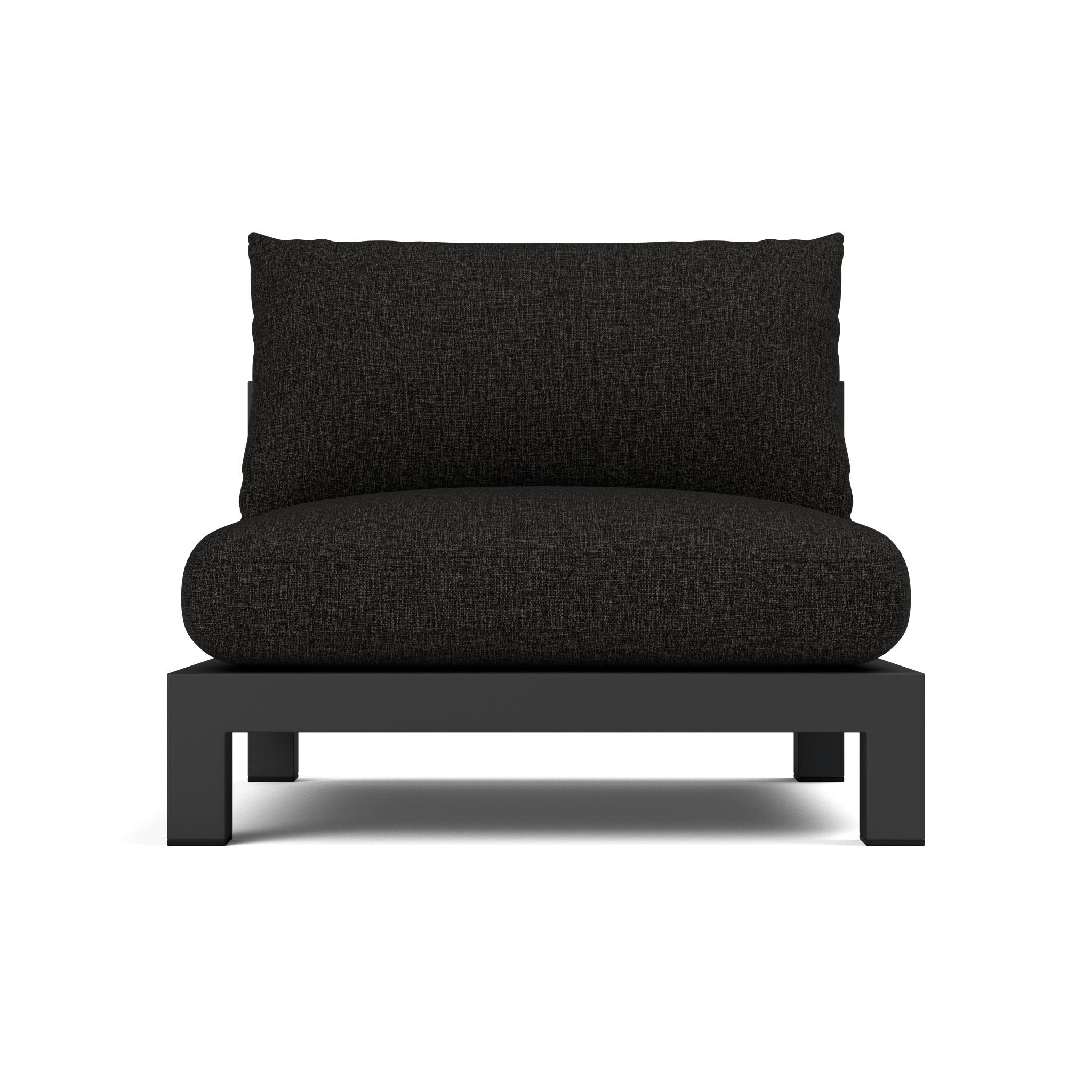 Harbour Pacific Aluminum Armless Single