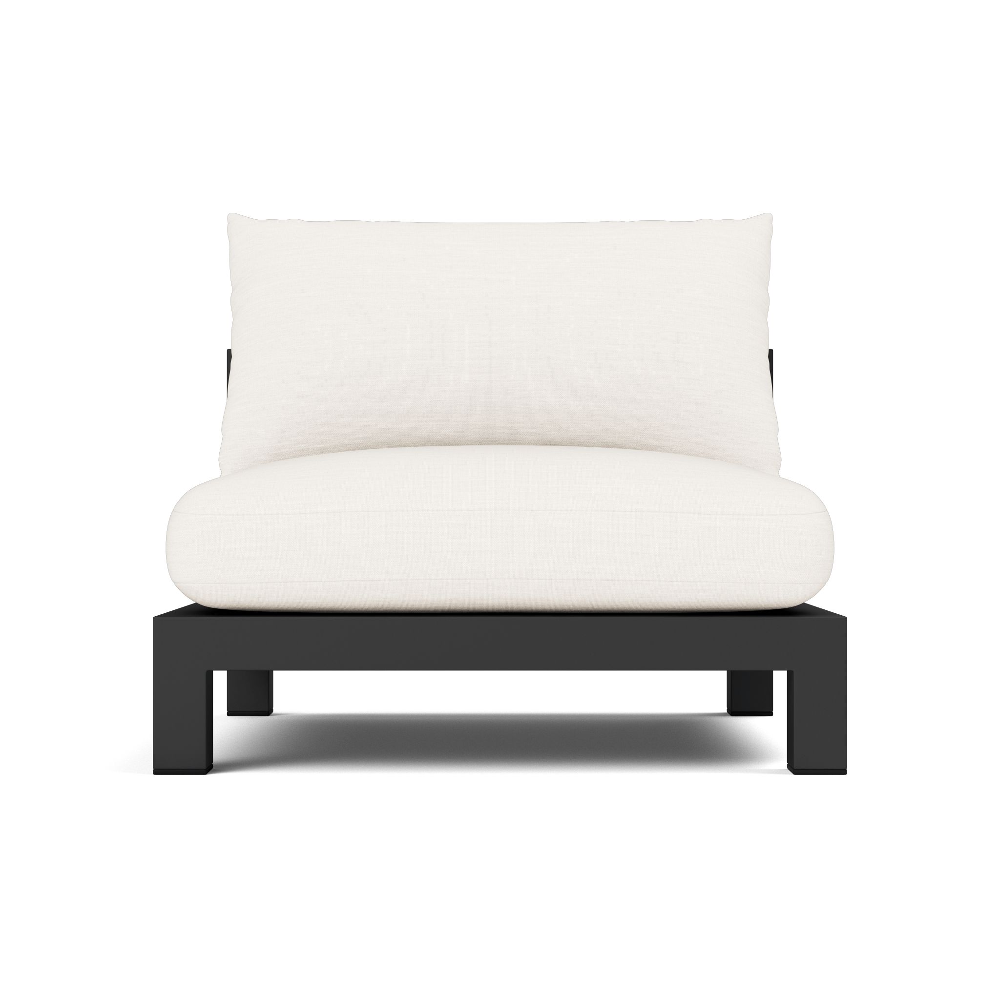 Harbour Pacific Aluminum Armless Single