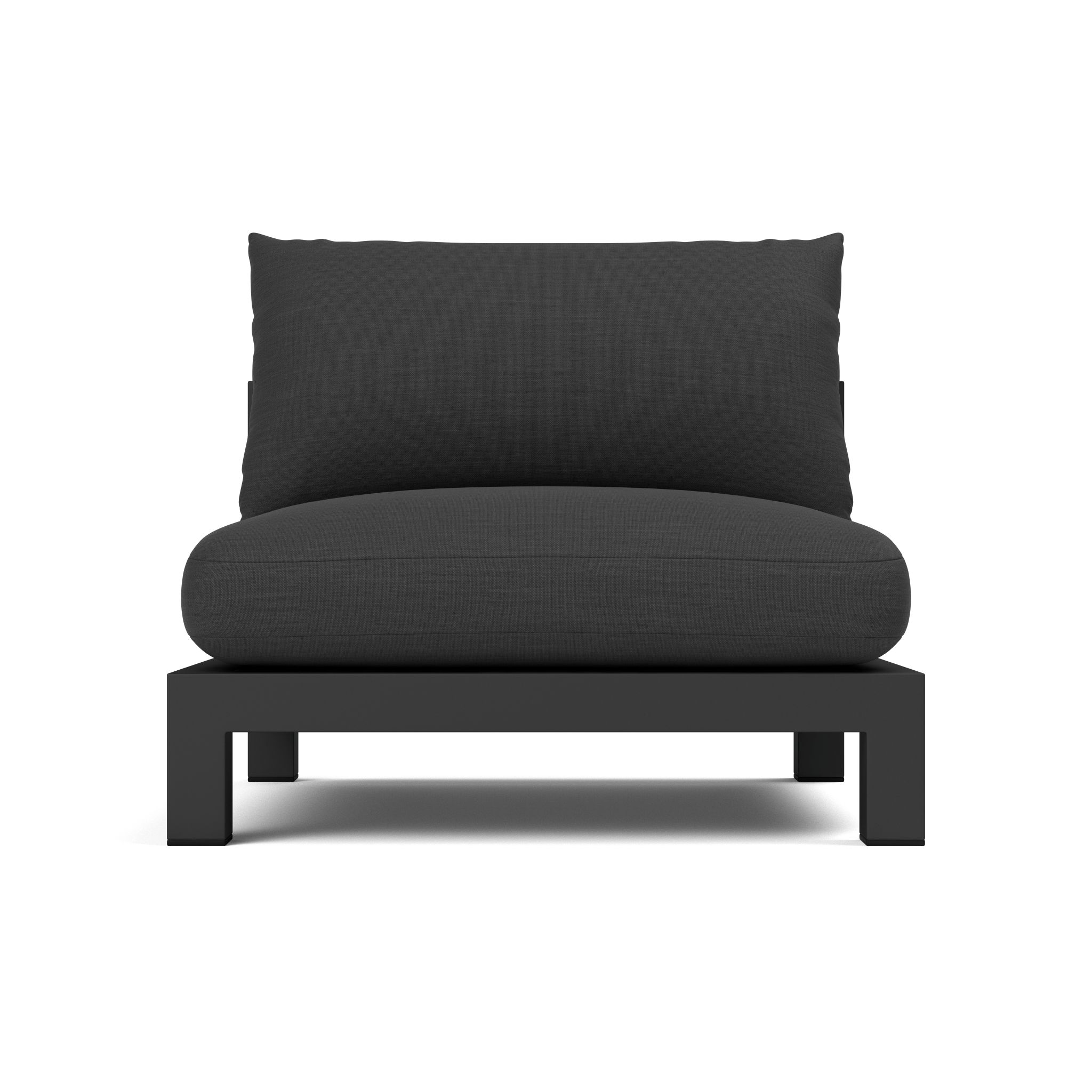 Harbour Pacific Aluminum Armless Single
