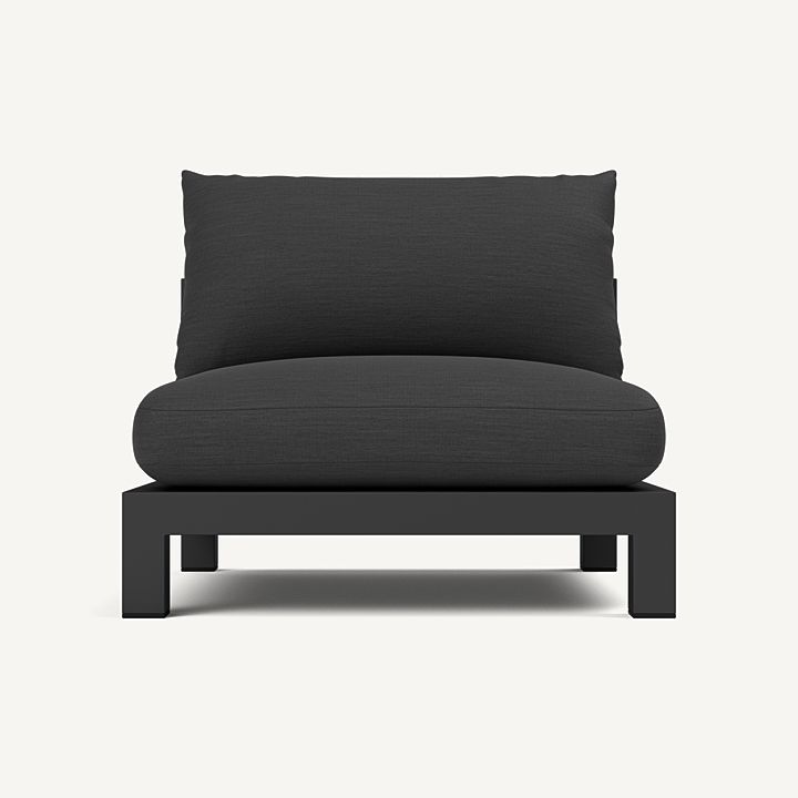 Harbour Pacific Aluminum Armless Single