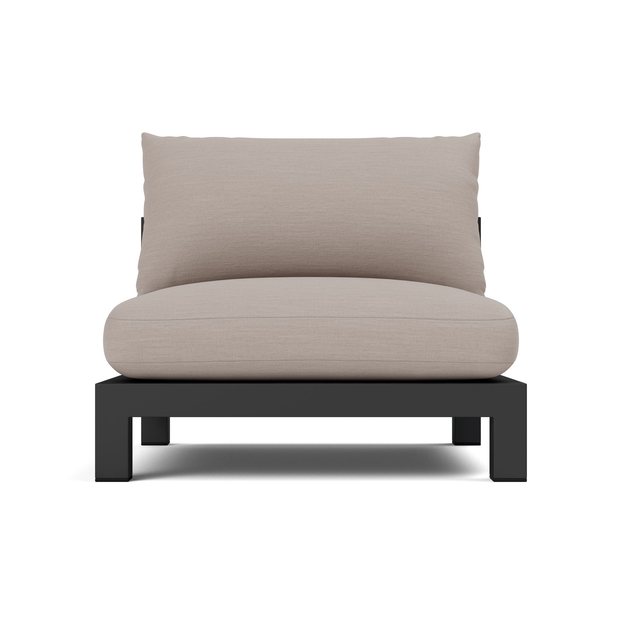 Harbour Pacific Aluminum Armless Single