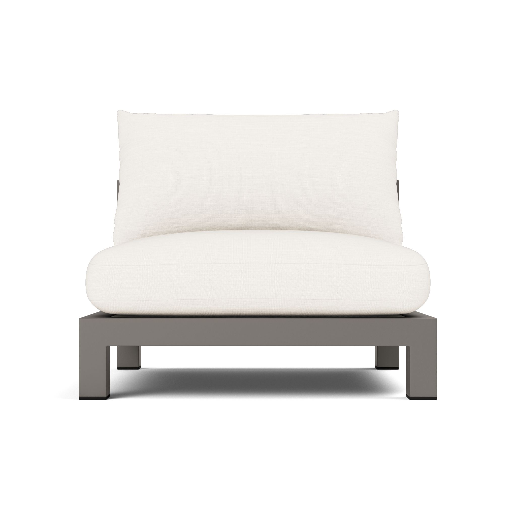 Harbour Pacific Aluminum Armless Single