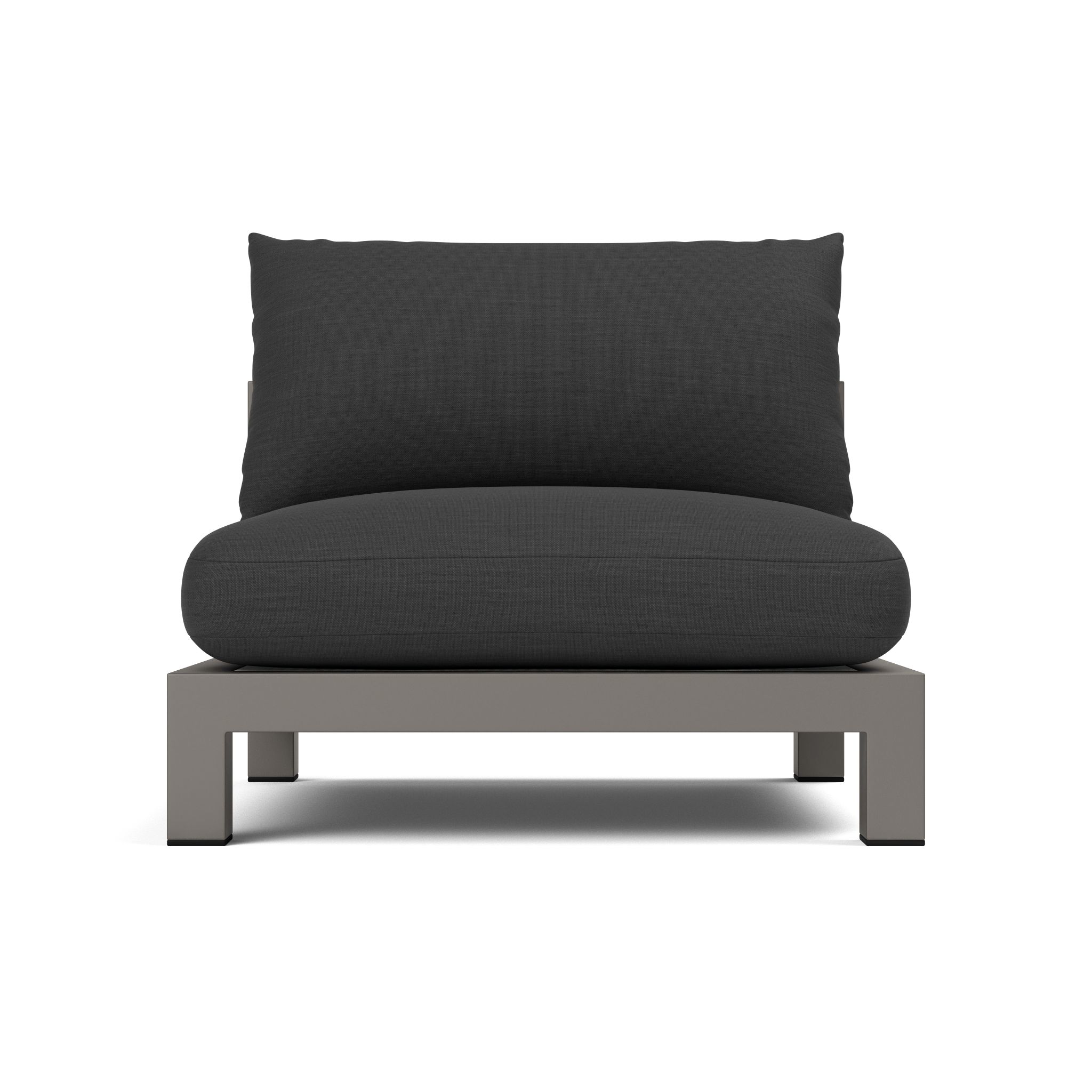 Harbour Pacific Aluminum Armless Single