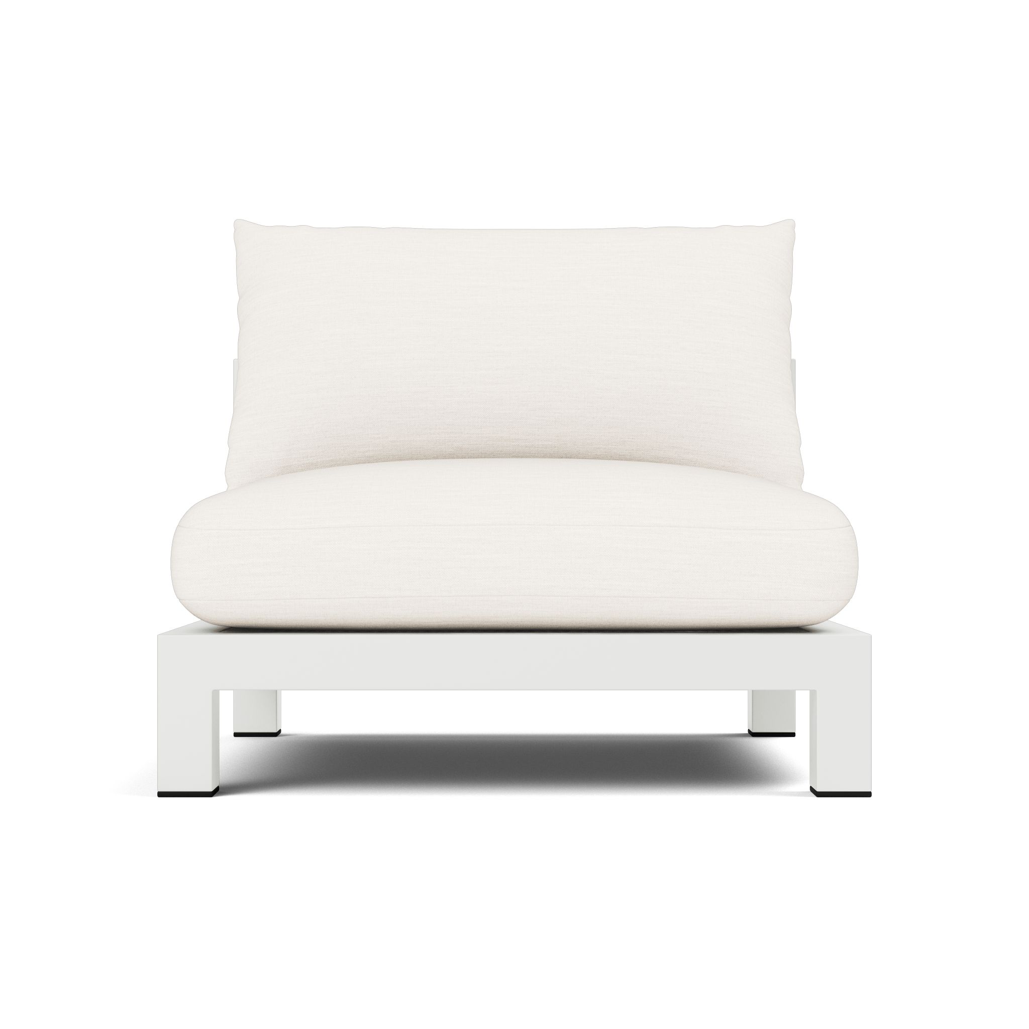 Harbour Pacific Aluminum Armless Single