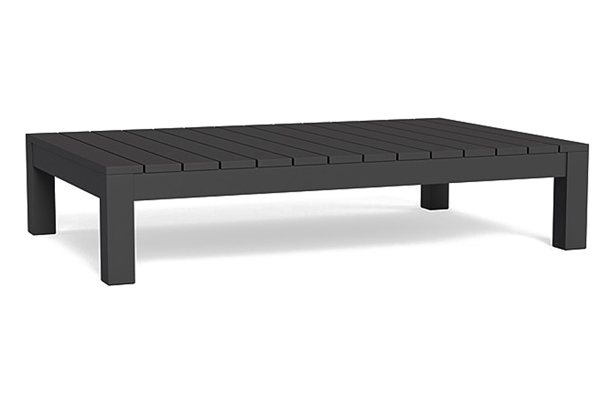 Harbour Pacific Aluminum Coffee Table - Aluminum Asteroid