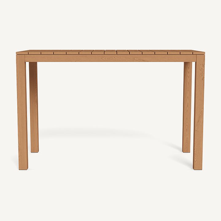 Harbour Pacific Teak Rectangle Bar Table