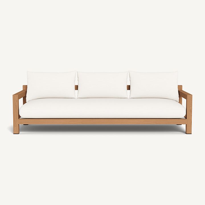 Harbour Pacific Teak 3 Seat Sofa