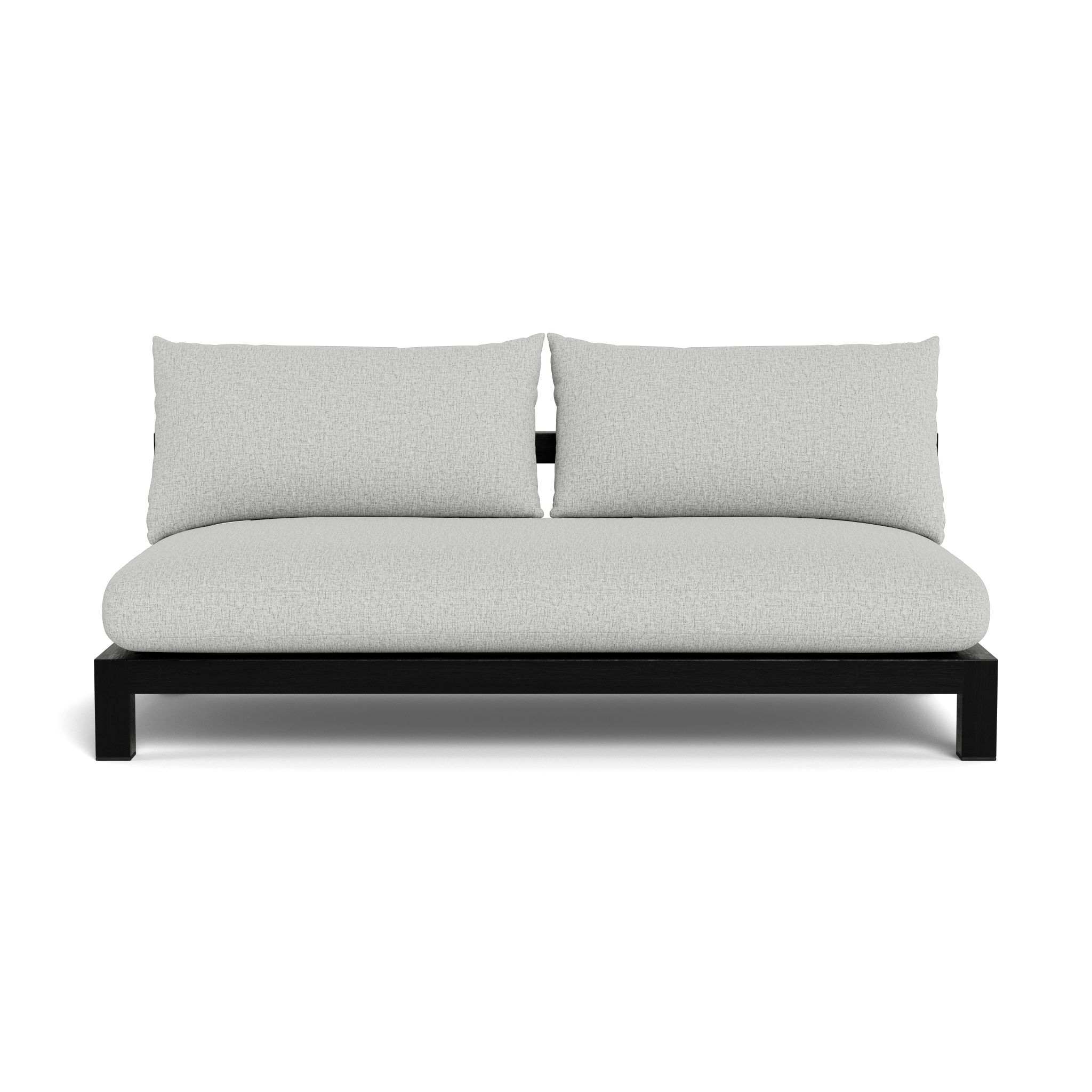 Harbour Pacific Teak 2 Seat Armless Sofa