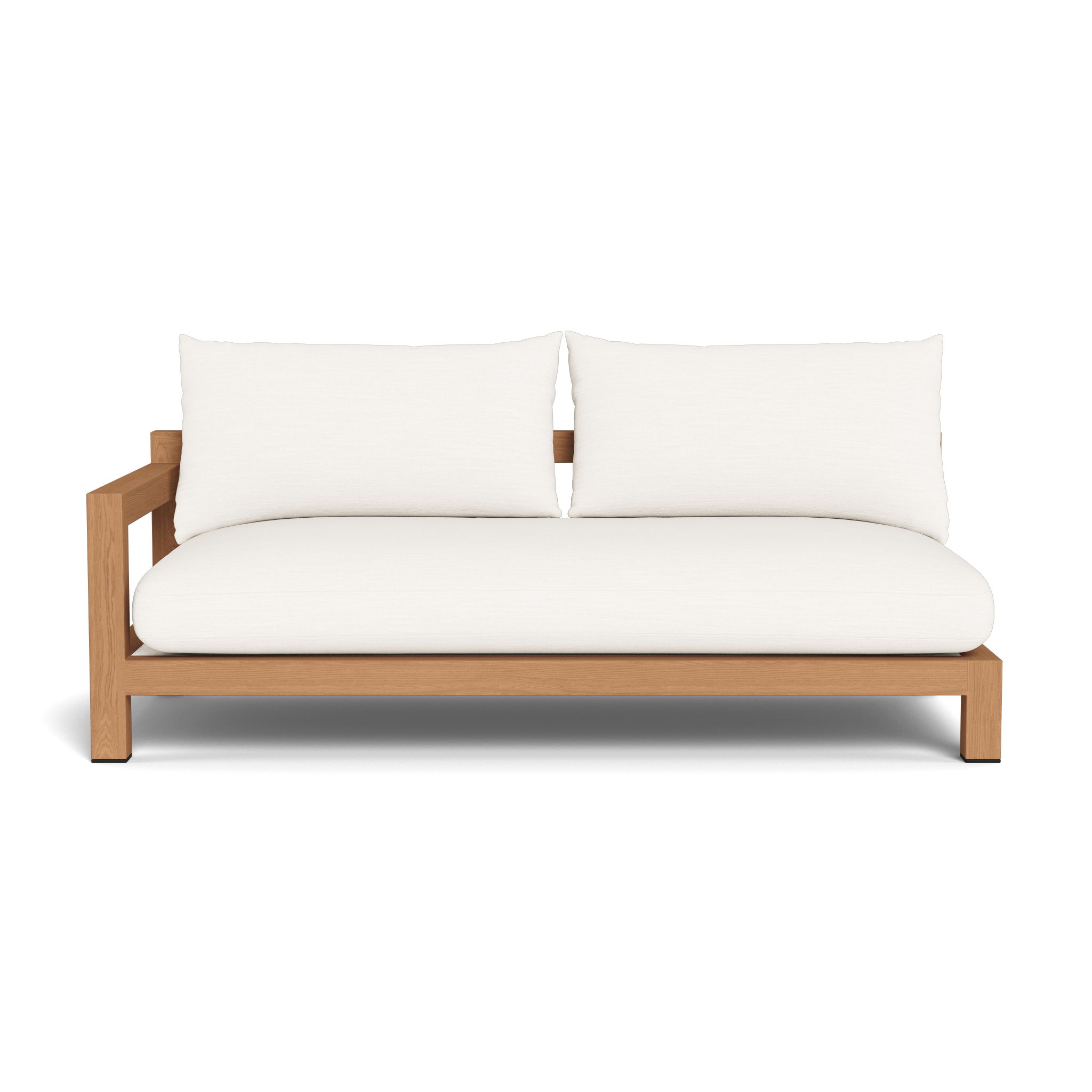 Harbour Pacific Teak 2 Seat 1 Arm