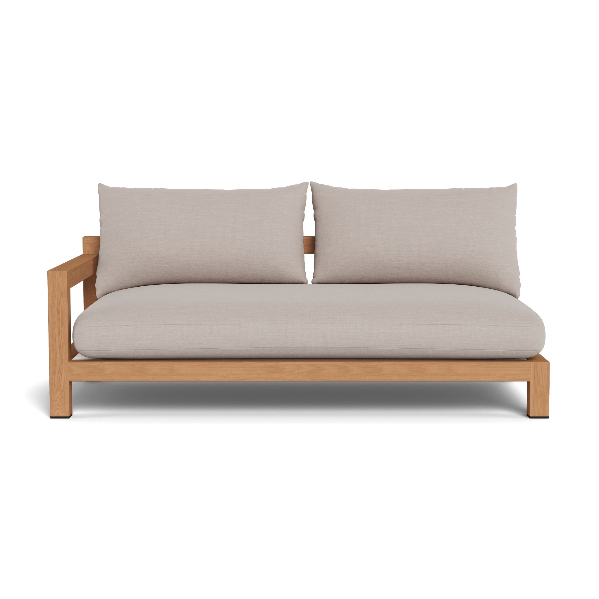 Harbour Pacific Teak 2 Seat 1 Arm