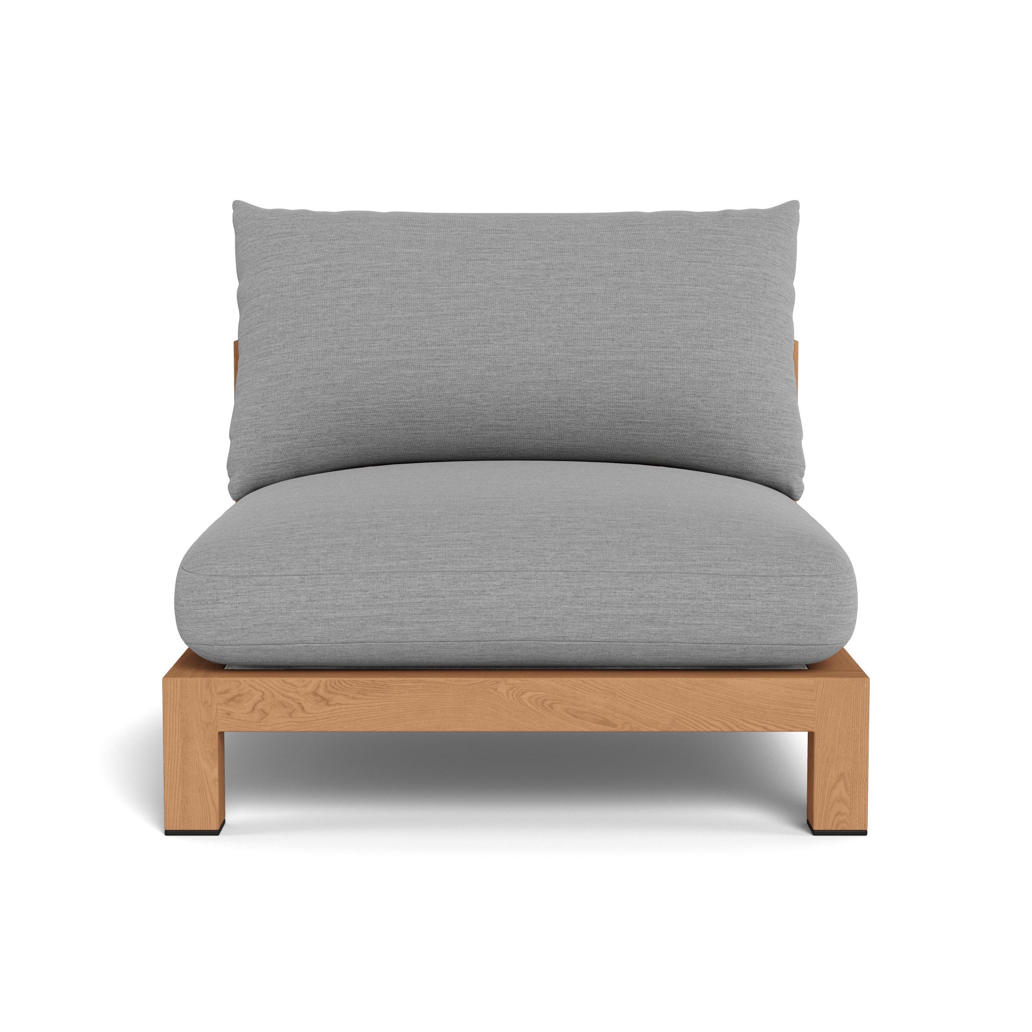 Harbour Pacific Teak Armless Single