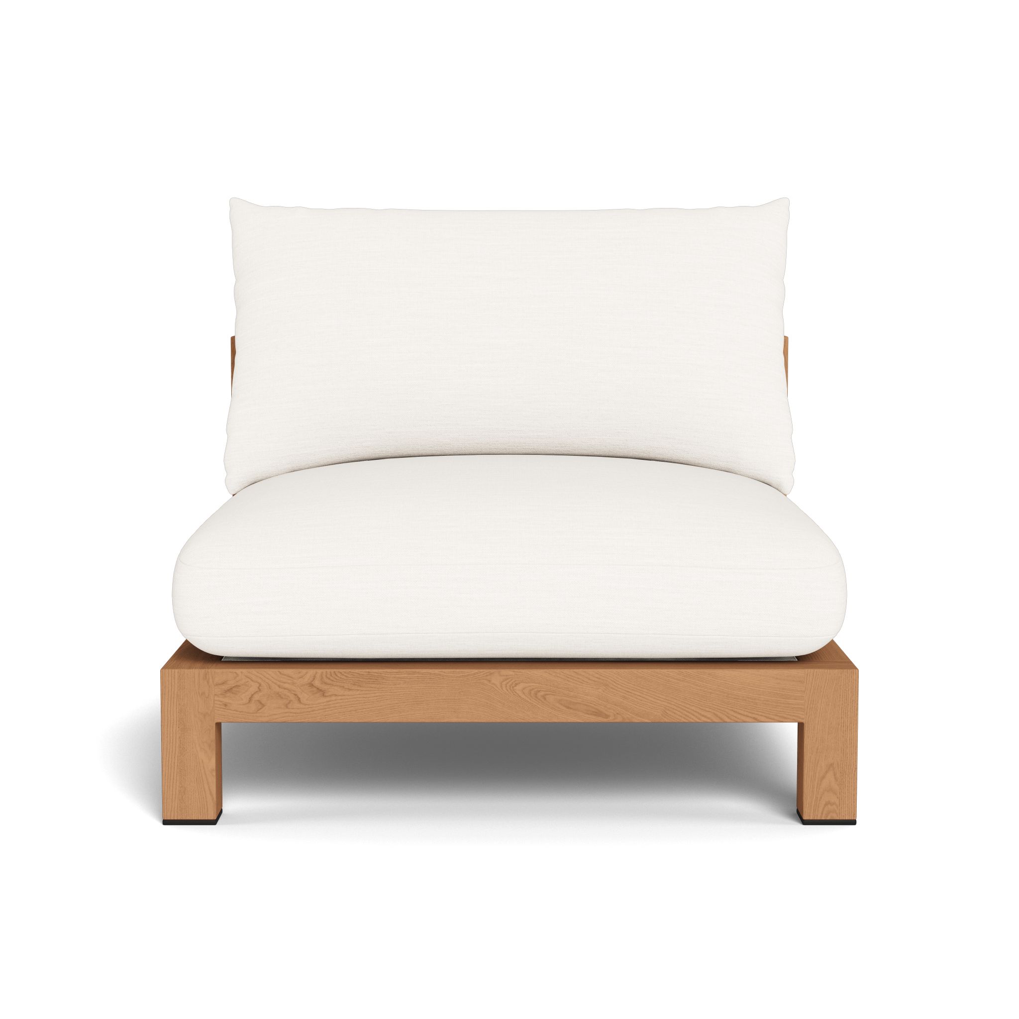 Harbour Pacific Teak Armless Single