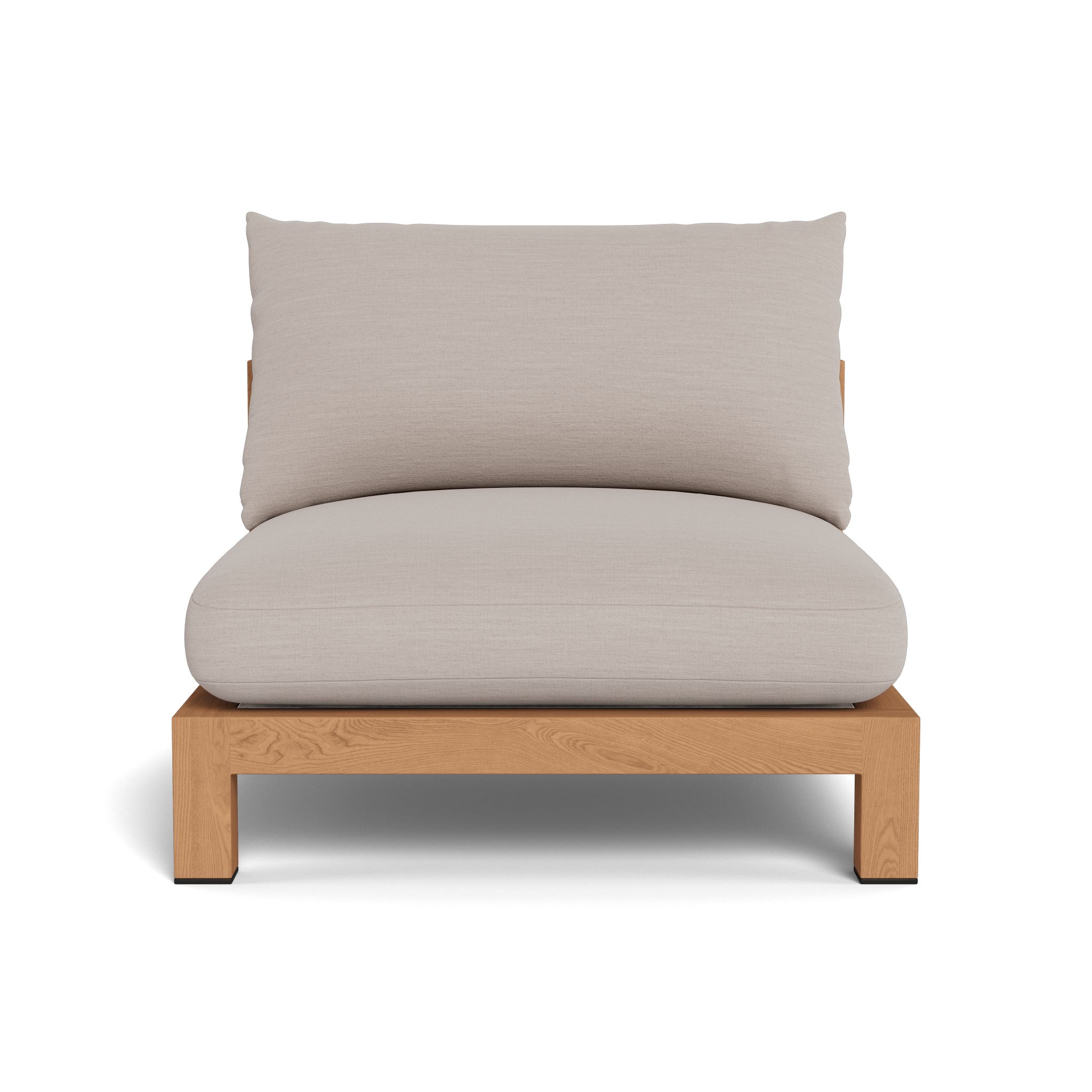 Harbour Pacific Teak Armless Single