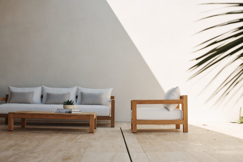 Harbour Pacific Teak Swivel Lounge Chair