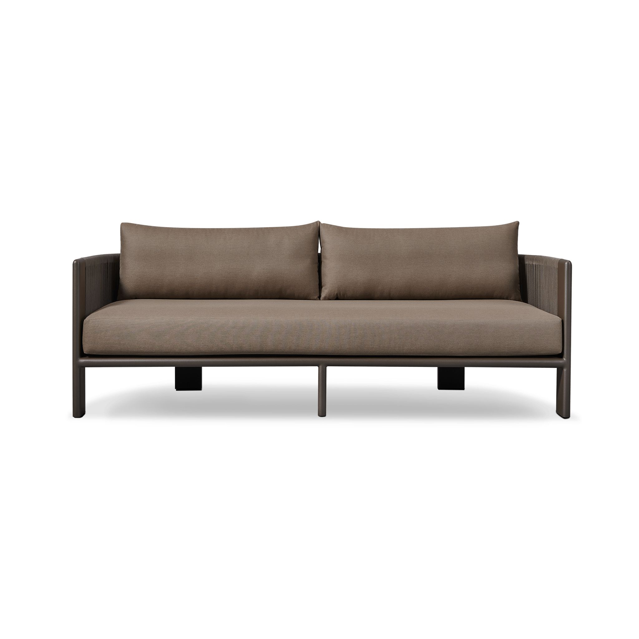 Harbour Palm Beach Aluminum 2 Seat Sofa