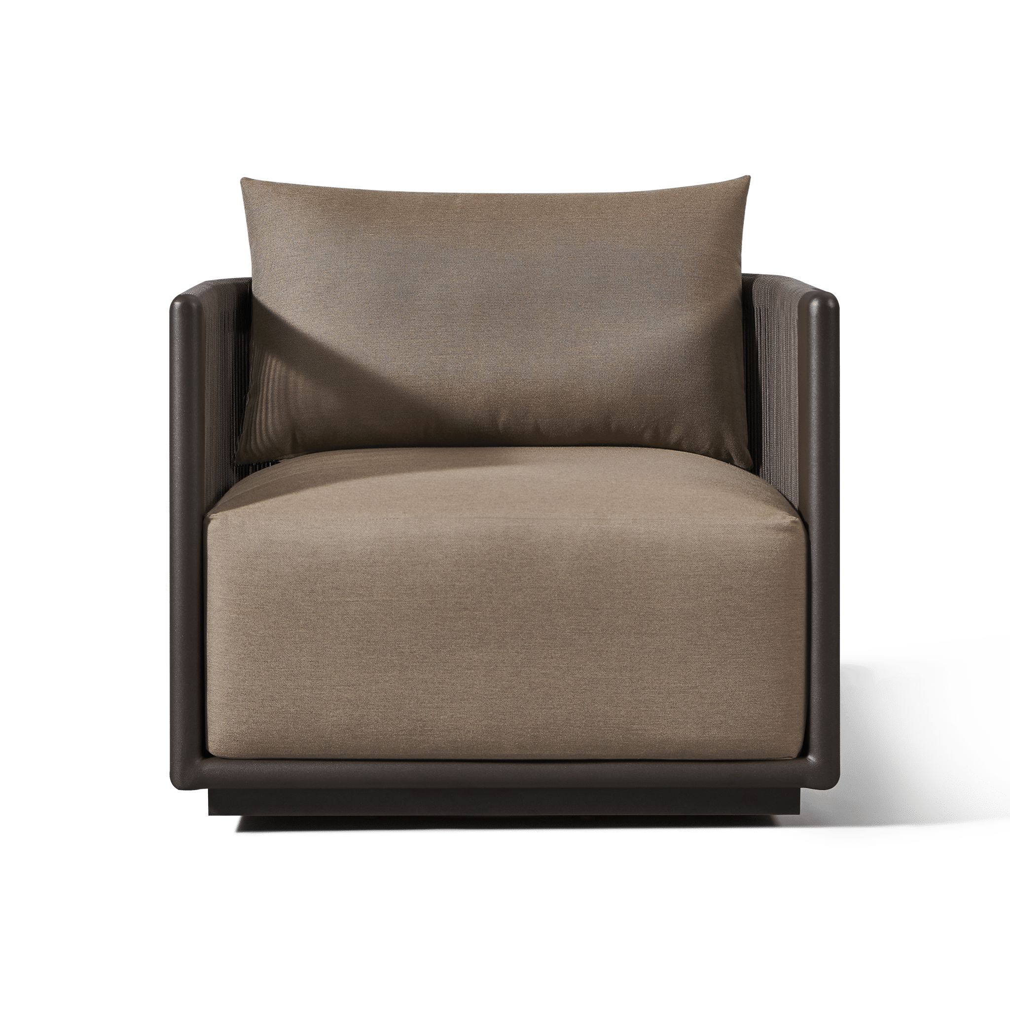 Harbour Palm Beach Aluminum Swivel Lounge Chair
