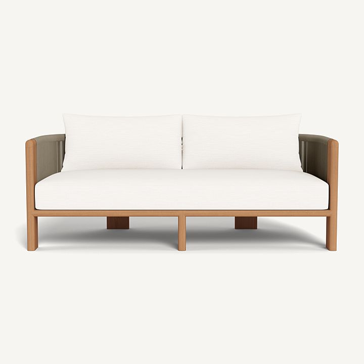 Harbour Palm Beach Teak 2 Seat Sofa