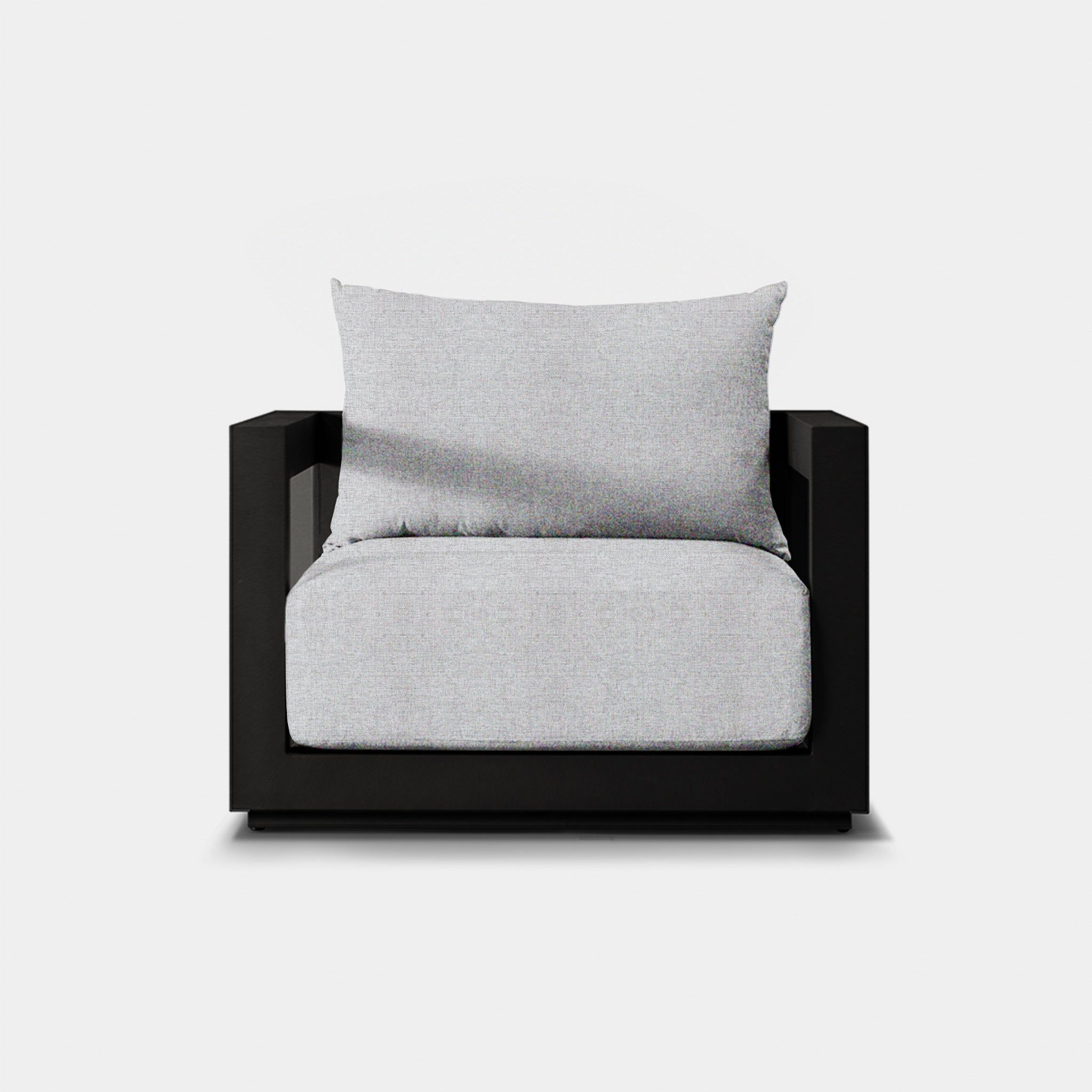 Harbour Vaucluse Swivel Lounge Chair - Aluminum Asteroid / Copacabana Sand / Batyline Silver