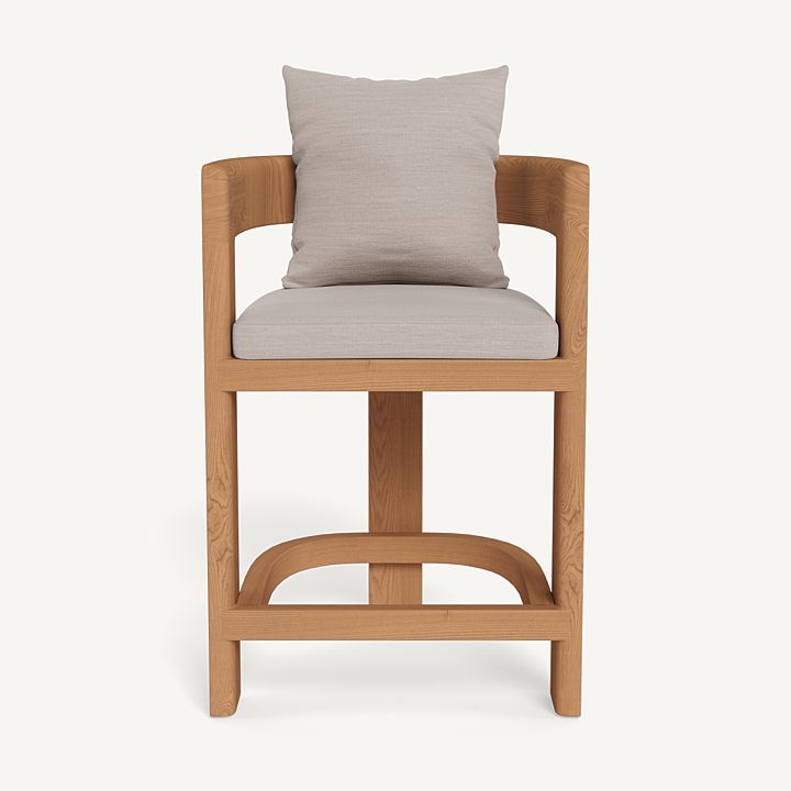 Harbour Victoria Teak Counter Stool