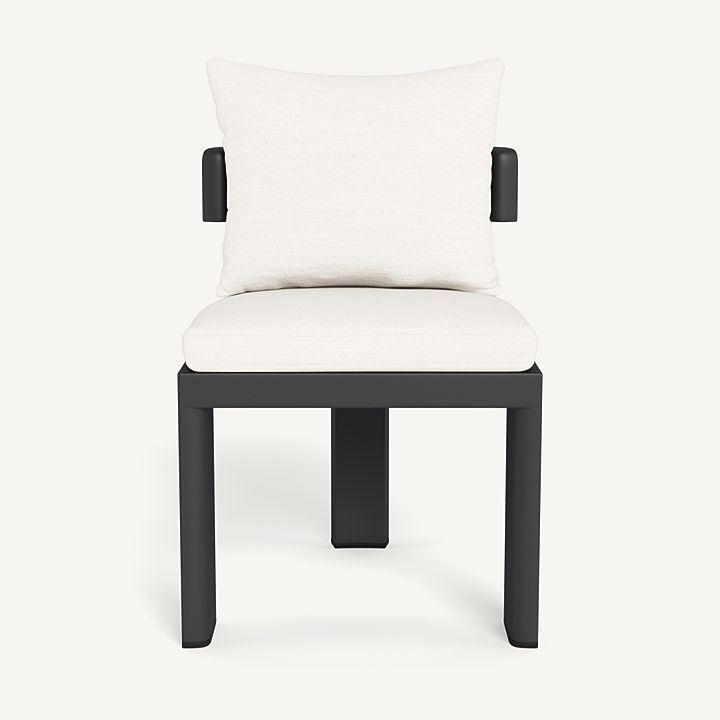 Harbour Victoria Aluminum Armless Dining Chair