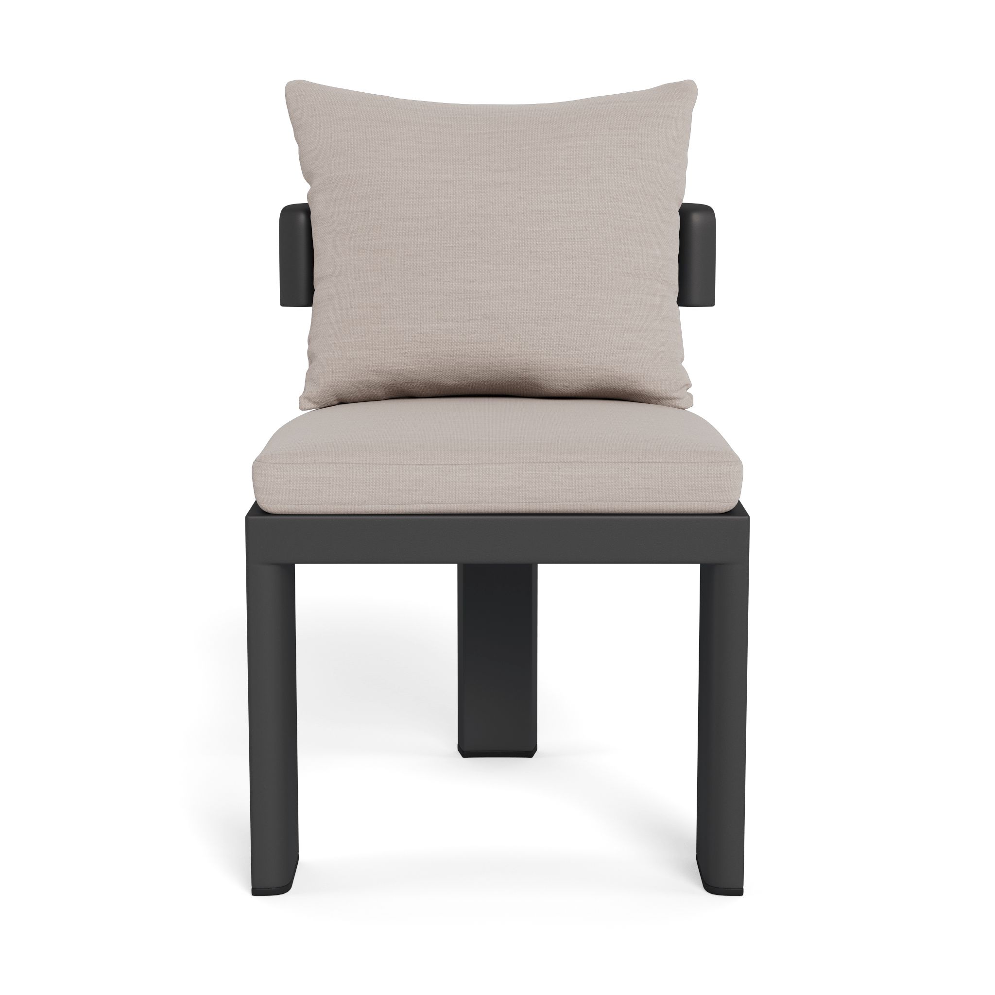 Harbour Victoria Aluminum Armless Dining Chair