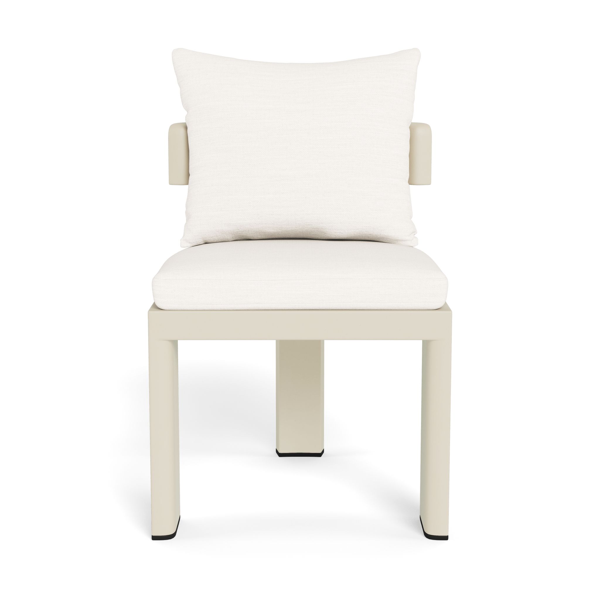 Harbour Victoria Aluminum Armless Dining Chair
