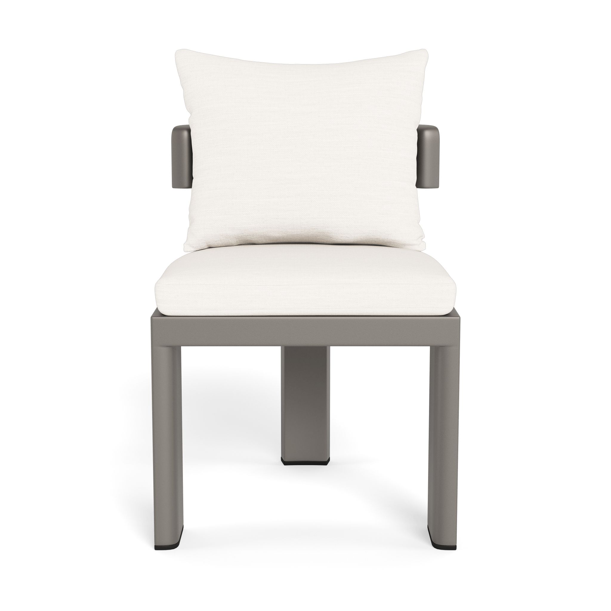 Harbour Victoria Aluminum Armless Dining Chair