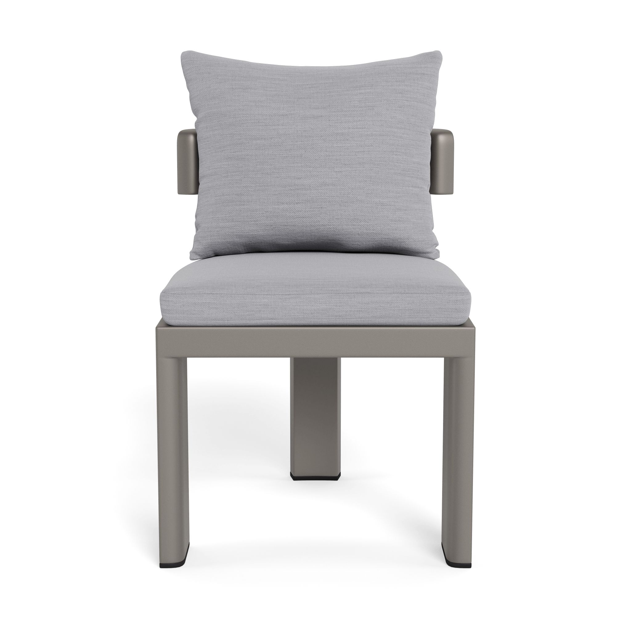 Harbour Victoria Aluminum Armless Dining Chair