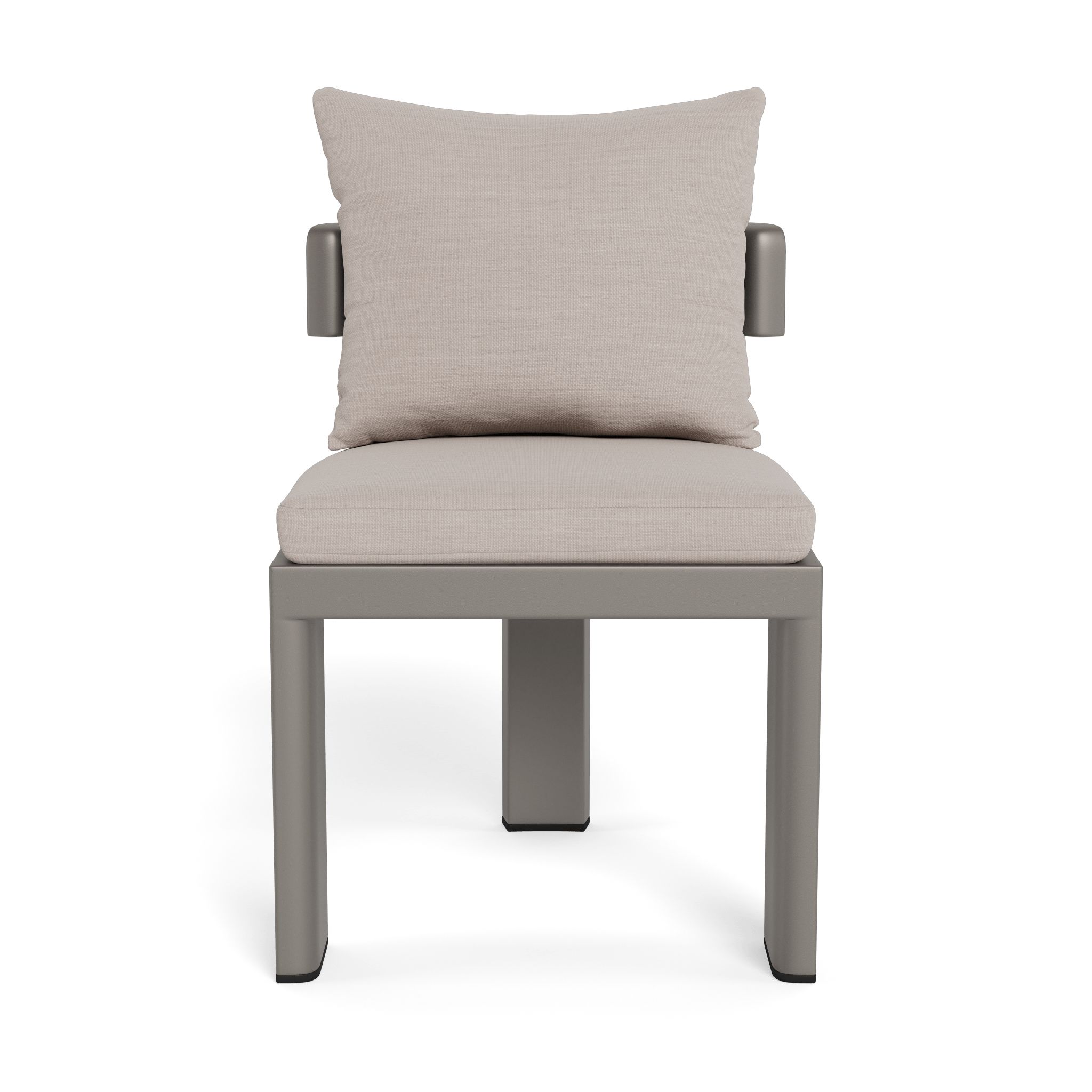 Harbour Victoria Aluminum Armless Dining Chair