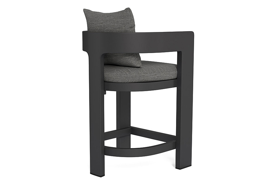 Harbour Victoria Counter Stool - Aluminum Taupe, Riviera Stone