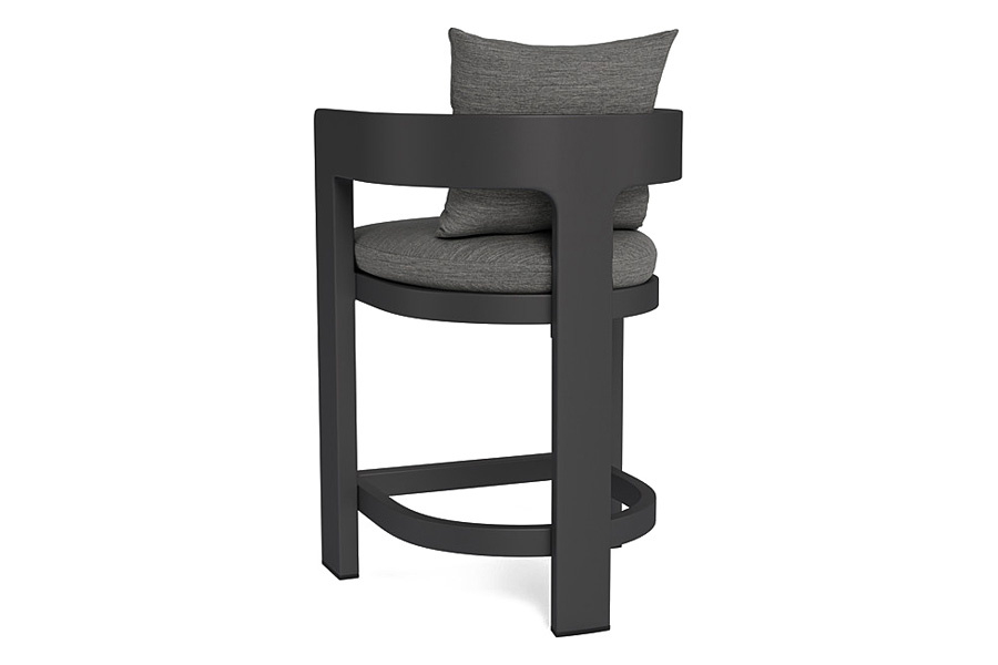 Harbour Victoria Counter Stool - Aluminum Taupe, Riviera Stone