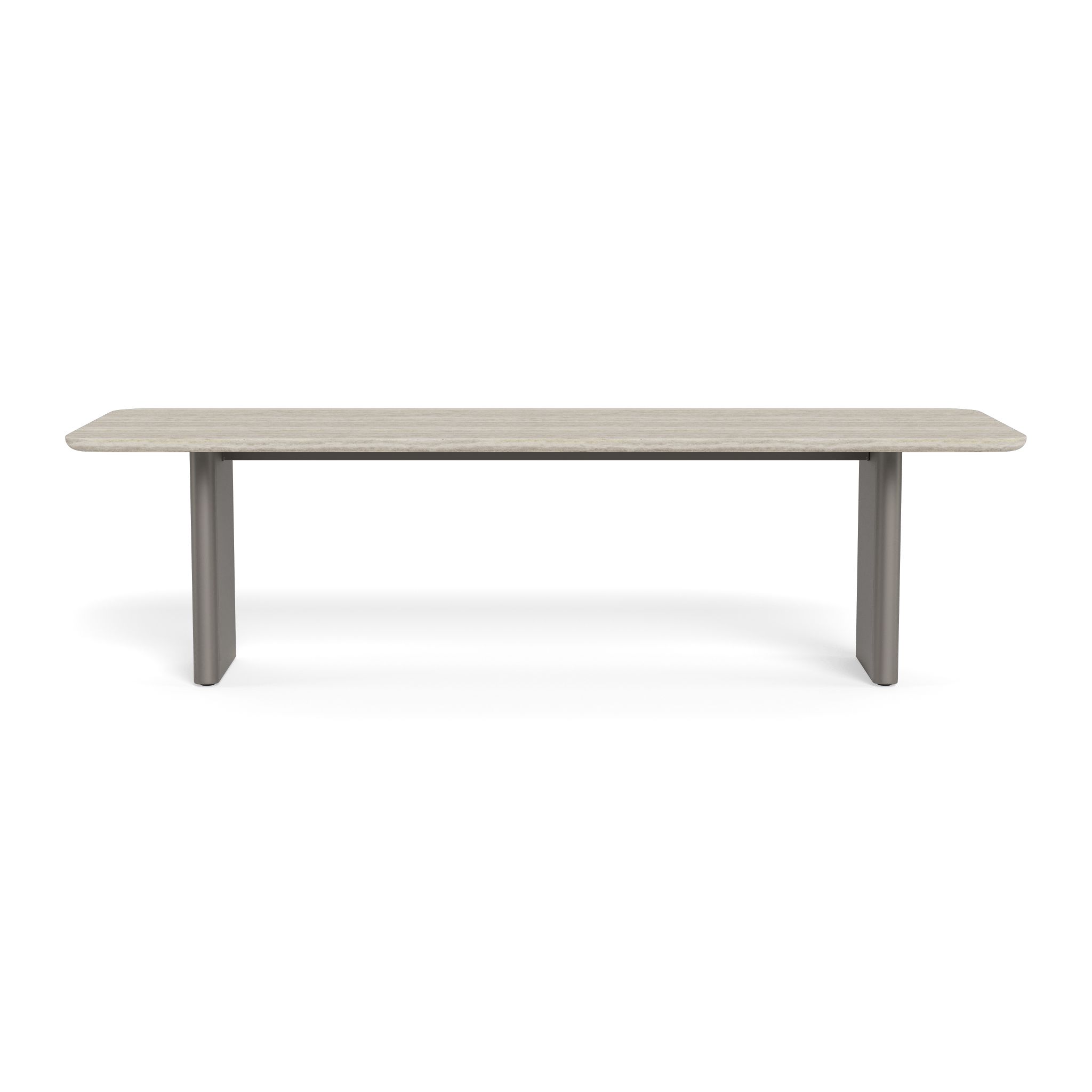 Harbour Victoria Aluminum Dining Table 108"