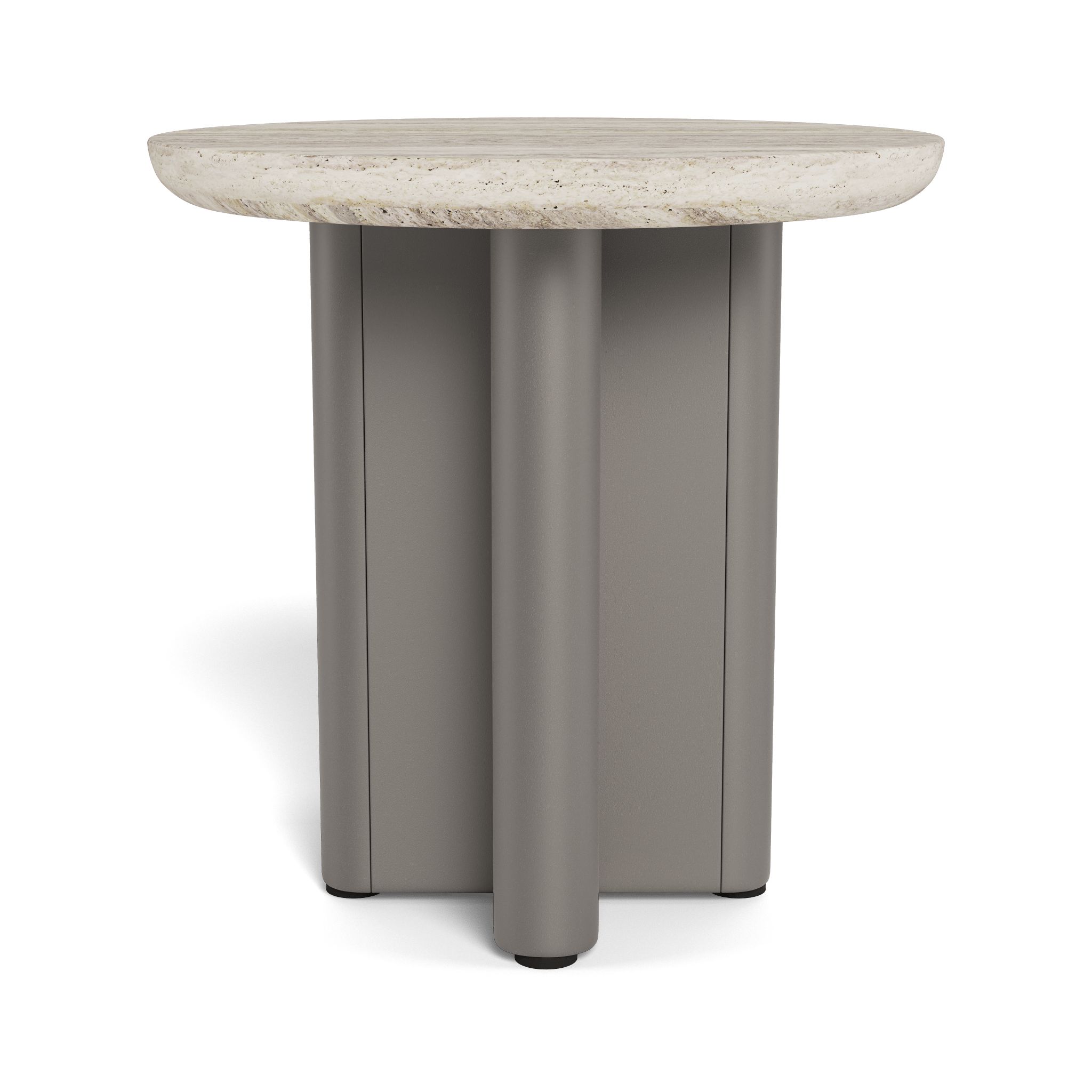 Harbour Victoria Aluminum Round Side Table