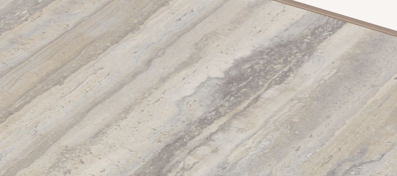 Harbour Vienna 36" Square Bistro Table - Aluminum Taupe / Aluminum Taupe
