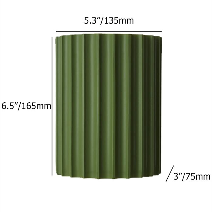 HMR - Modern Green Half-Cricle Resin Wall Sconce with 2-Light Living Room Bed Room Kitchen