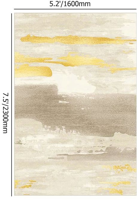 HMR - Rectangle Indoor Area Rug in 5.2" x 7.5"