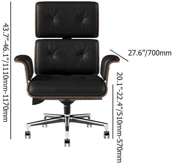 HMR Modern L-Shape Executive Desk & Office Chair Set - Black, 70.9"L x 70.9"W x 29.5"H, Right Hand
