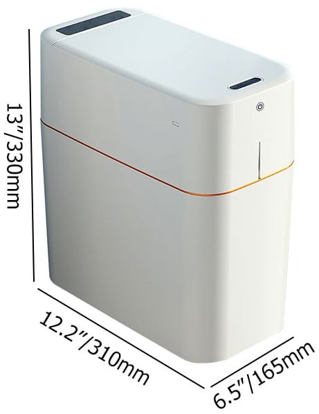 HMR - Smart Touchless Trash Can Automatic Packing Motion Sensor Garbage Bin with Light Charge