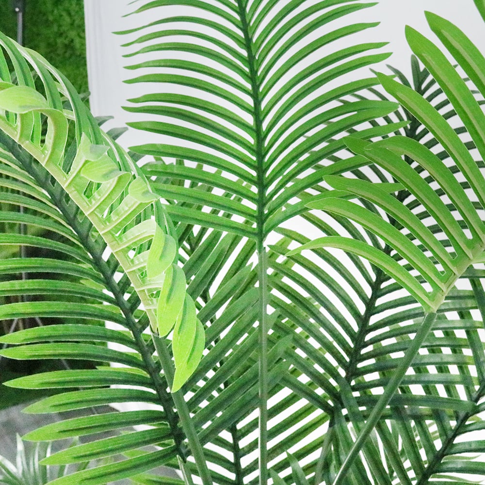 HMR - 70.9" Faux Palm Tree Artificial Plant 1-Piece Dypsis Lutescens