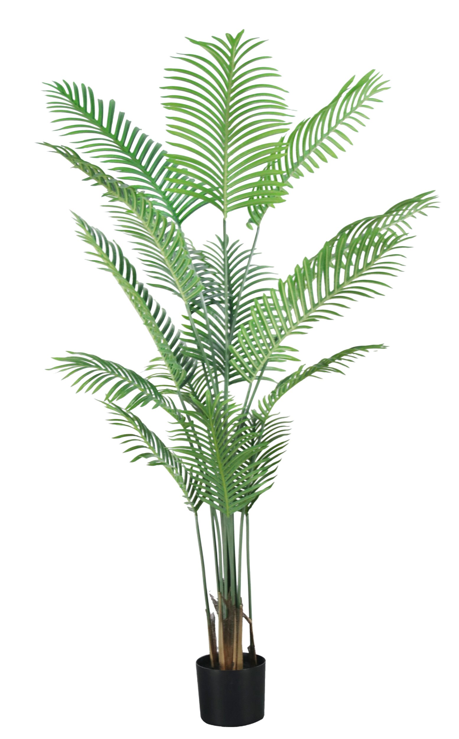 HMR - 70.9" Faux Palm Tree Artificial Plant 1-Piece Dypsis Lutescens